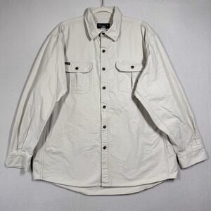 Arborwear Shirt Mens XL Heavyweight Cloth Button Up Long Sleeve Workwear Outdoor